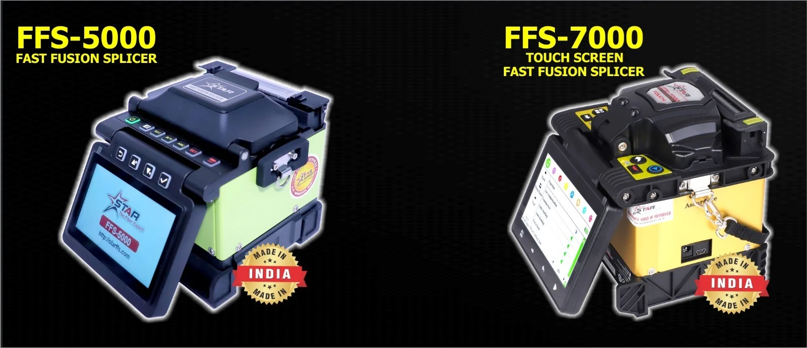 Comparing the FFS-5000 and FFS-7000 Fusion Splicers Comparing the FFS-5000 and FFS-7000 Fusion Splicers