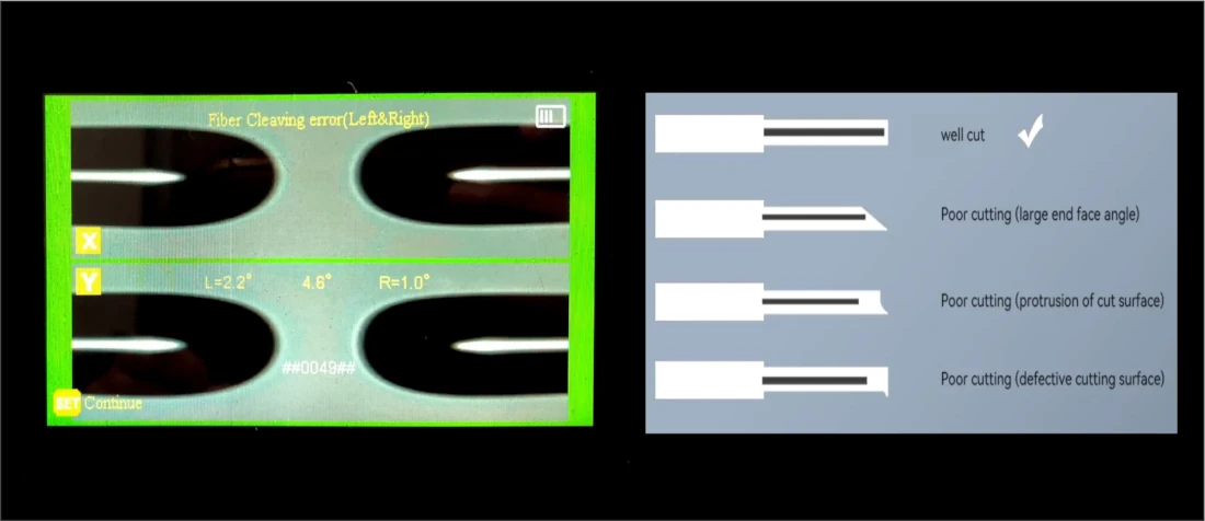 Fibershot-Electrode Replacement Incorrect Fiber Cleaving