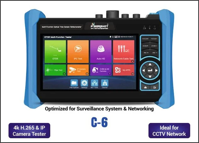 C6 PRO-OTDR Fibershot C6 Pro OTDR