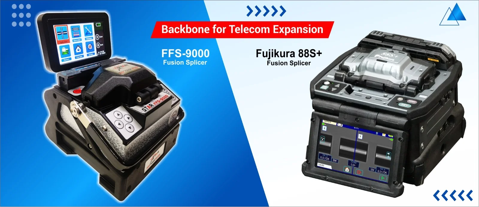 Backbone fiber fusion splicing machine Backbone fiber fusion splicing machine